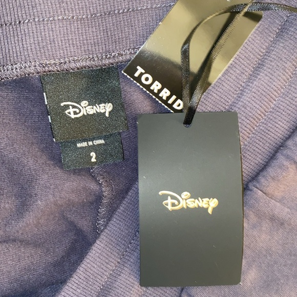 Torrid Disney Mikey & Friends Charcoal Gray Drawstring Jogger Leggings Pants - Picture 7 of 10